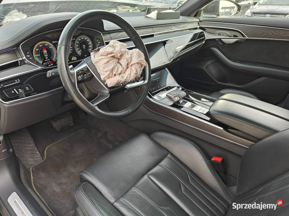 Audi A8 Hybryda Plug In D5 2017 podgrzewane fotele mazowieckie Karczew