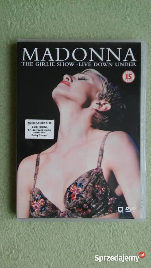 Madonna the girlie show koncert 1993 mazowieckie