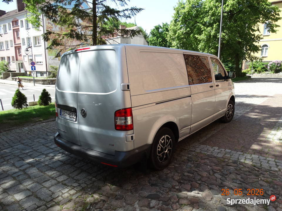 VW Transporter T5 Lift Long 20 TDI 140 DOKA Stargard sprzedam