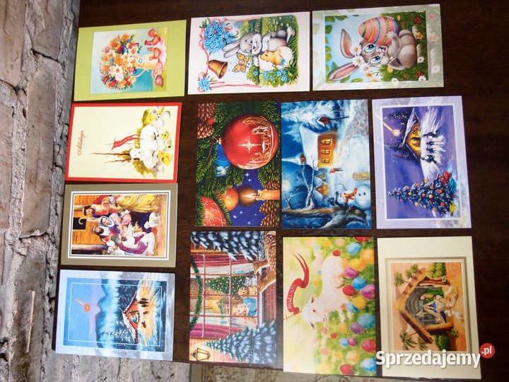 Pocztówki Karty świąteczne Łódź