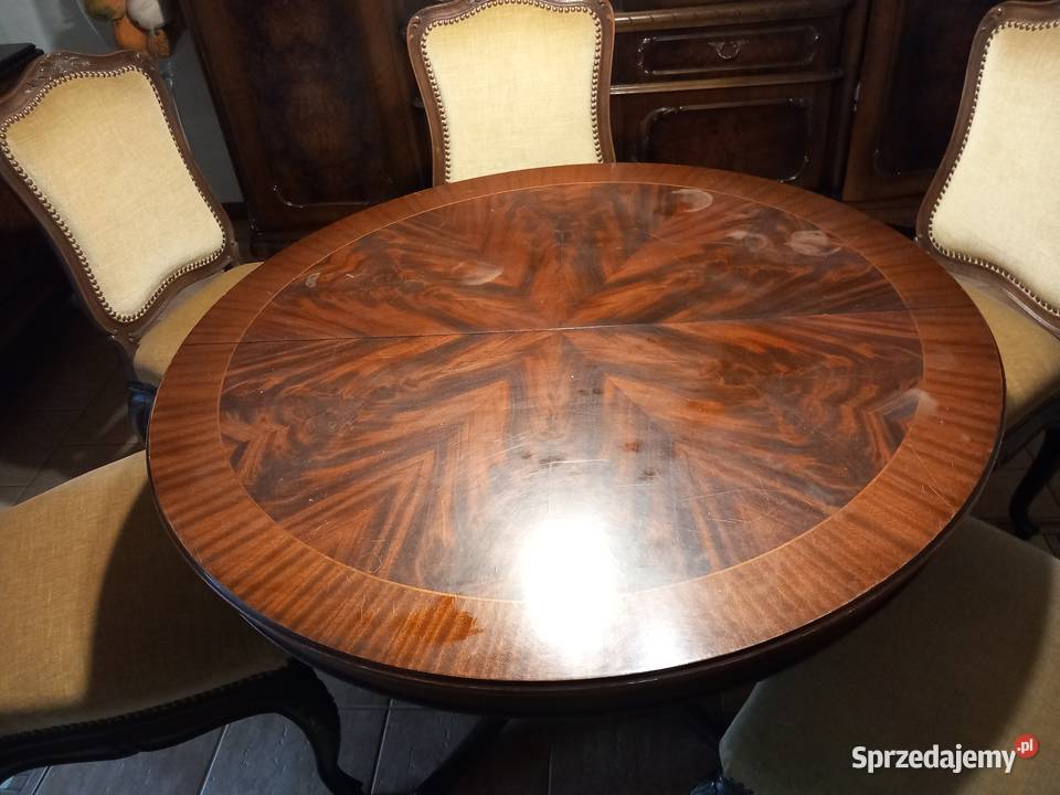 Stół okrągły wielkopolskie Kawczyn