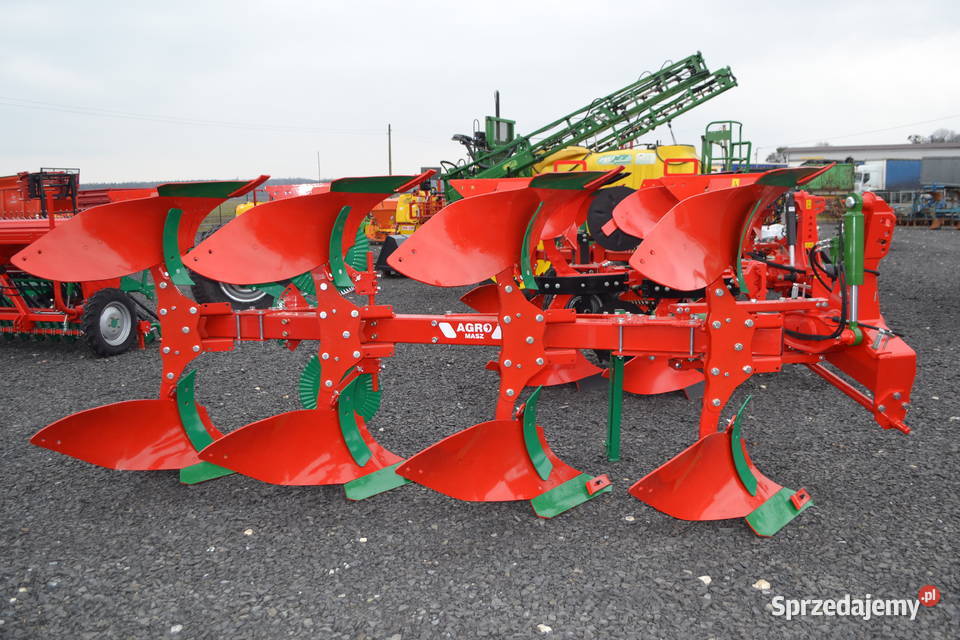 Pług obrotowy AGROMasz 4skibowy Olesno
