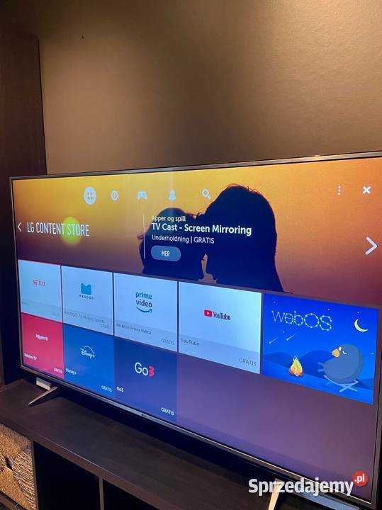 Telewizor LG Smart TV 4K o przekątnej 65 WebOS Wałbrzych