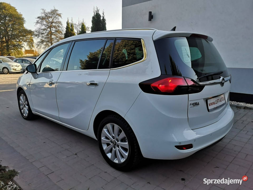 Opel Zafira 20 CDTI 130 Klimatronik Tempomat kamera cofania dolnośląskie Strzegom