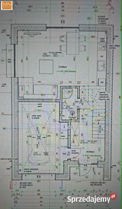 Dom wolnostojący 124m2 Łuczyce Pod Lasem do wykończenia sprzedam