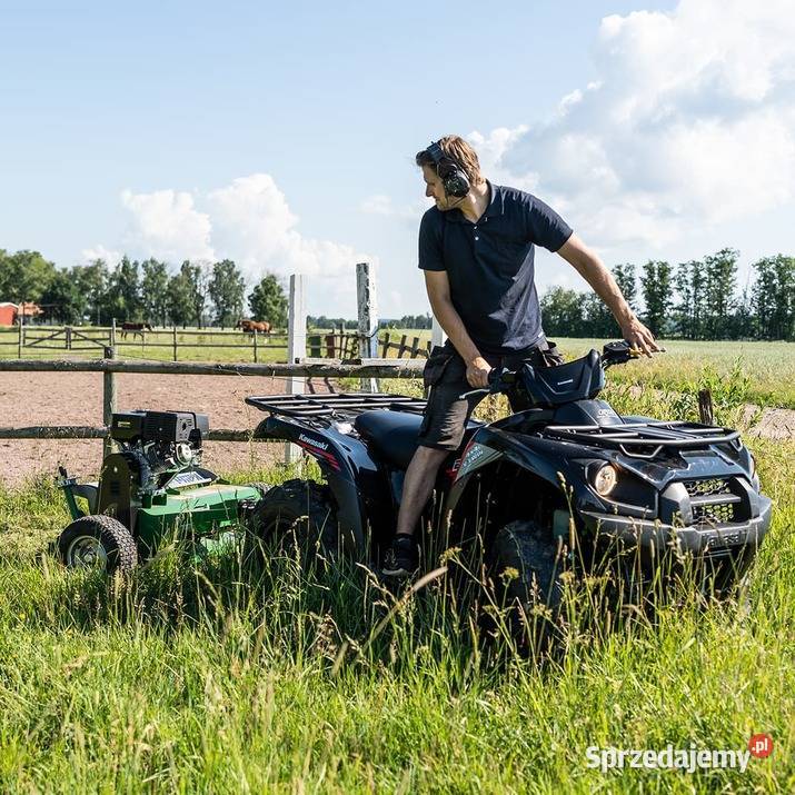 Kosiarka do quada z bijakami i z klapą Bijakowe