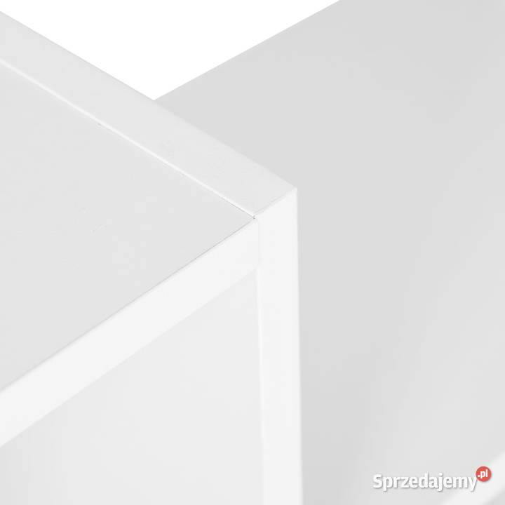 Nowoczesny wiszący regał 8 półek biały sprzedam