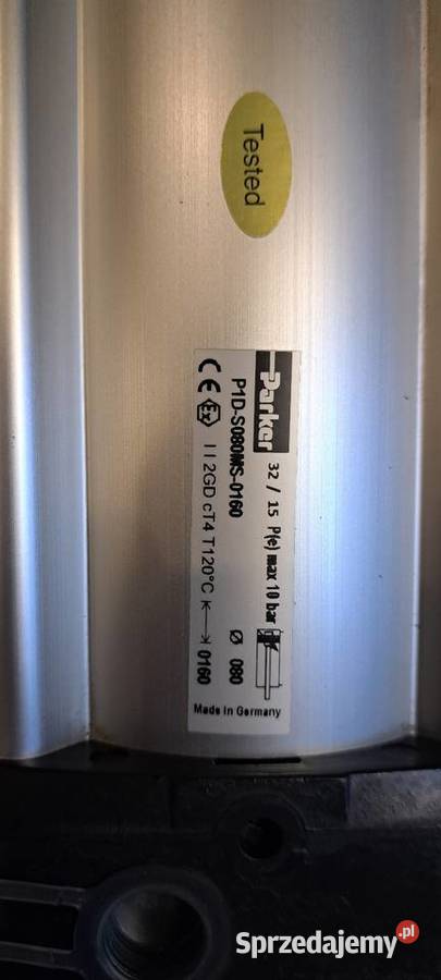 Silownik pneumatyczny PARKER 10 bar
Made In Bielsko-Biała sprzedam