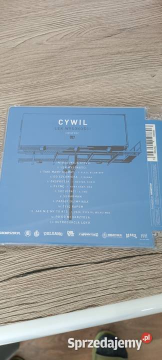 Płyta CD Cywil Lęk wysokości CD lubuskie Gorzów Wielkopolski