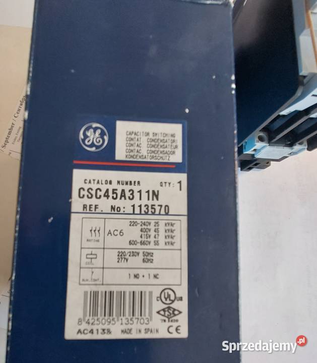 stycznik CSC45A311 1NO1NC Dąbrowa Górnicza