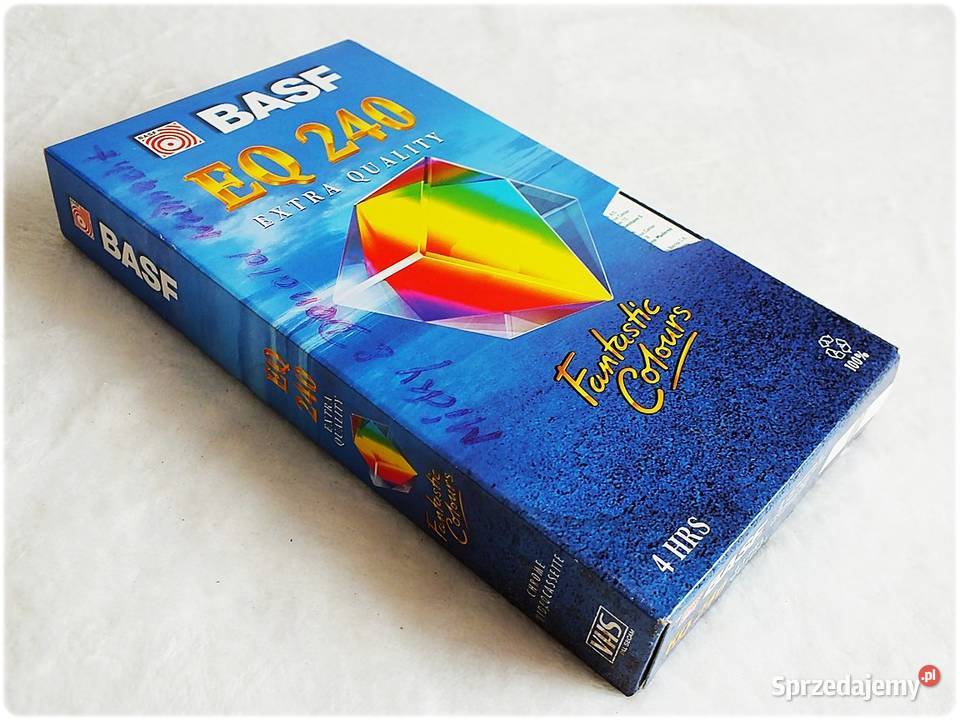 Kaseta VHS BASF 240 minut Nagrana BAJKI Z Żary sprzedam