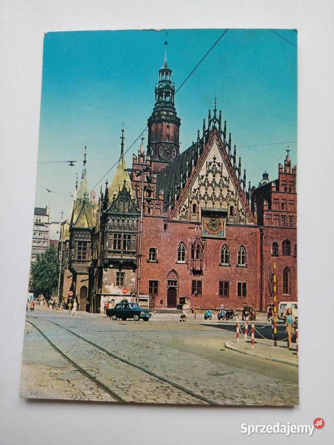 Pocztówka Wrocław z 1972r PRLu znaczek Dąbrowa Górnicza sprzedam