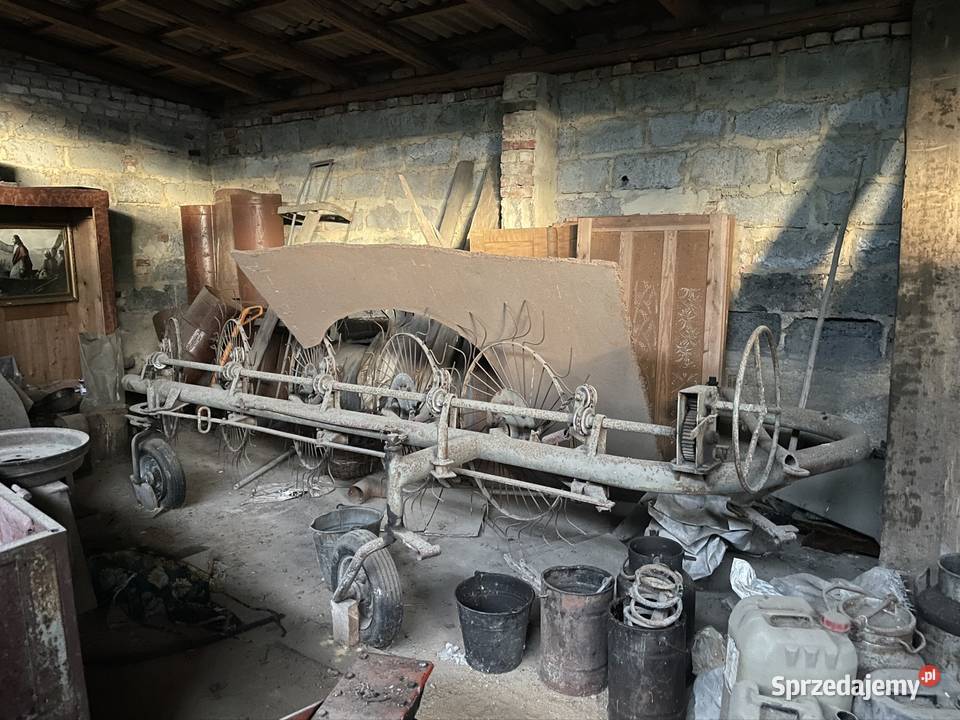 Zgrabiarka pająk do siana nieuszkodzony Lubasz