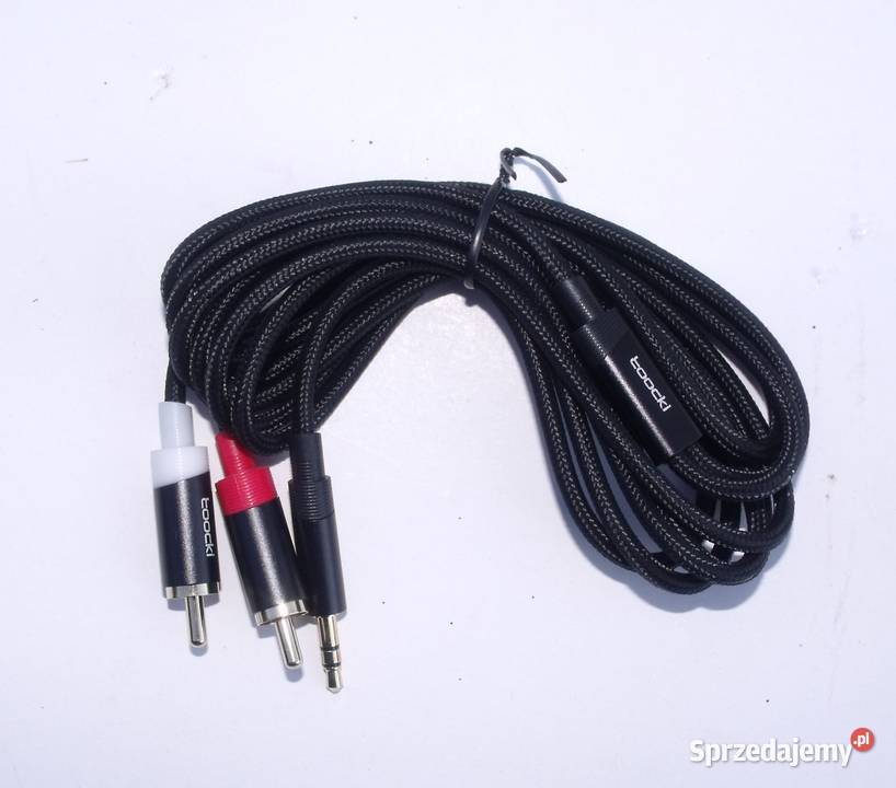 Kabel Przewód Audio Głośnikowy Aux 35 mm do 2RCA Sieradz