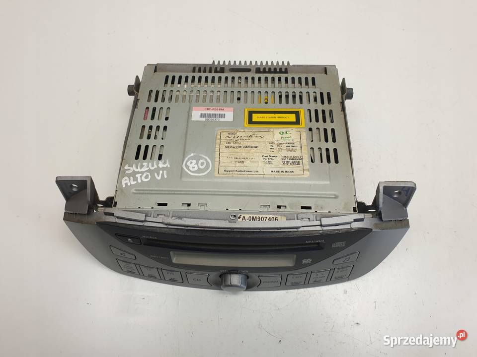 Suzuki Alto VI FABRYCZNE RADIO CD 3910168K0 osobowe Rudka
