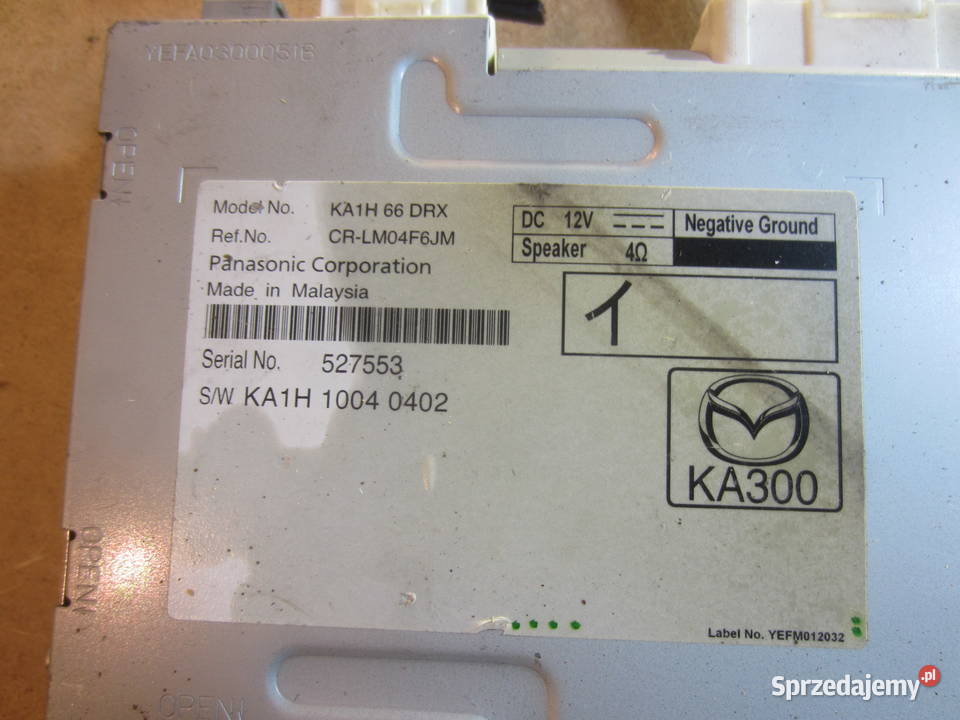 moduł radia tumer wzmacniacz audio mazda cx 5 osobowe Szczecin