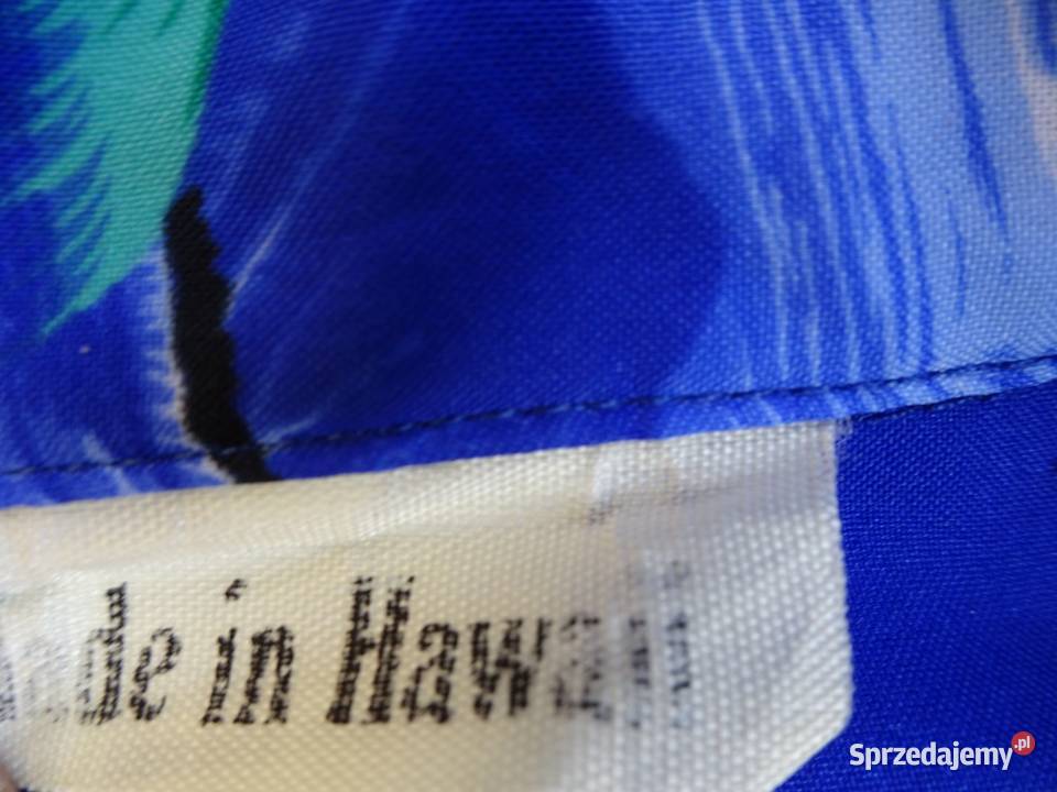 Made in Hawaii koszula męska vintage M hawajska małopolskie Nowy Sącz