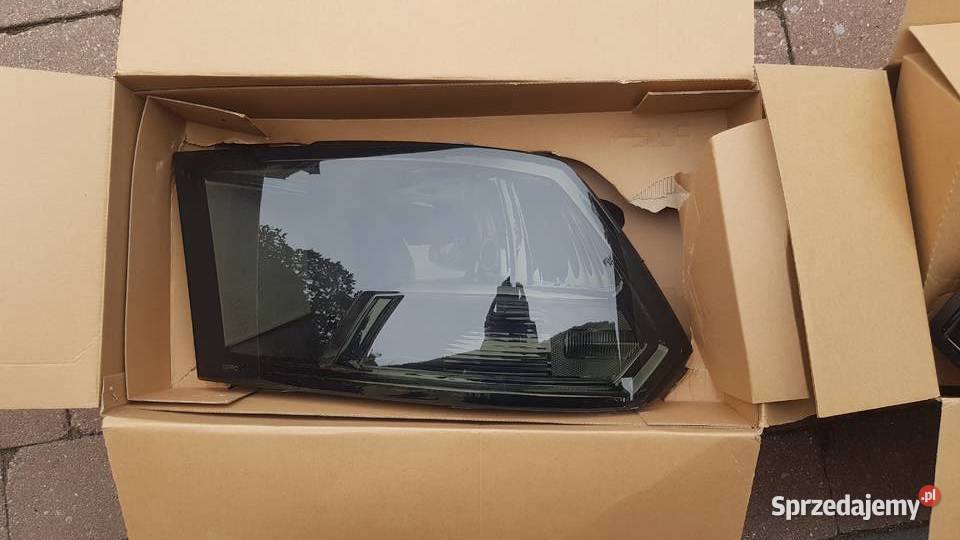 Dodge Ram 0918 Lampy Przd Czarne Nowe osobowe
