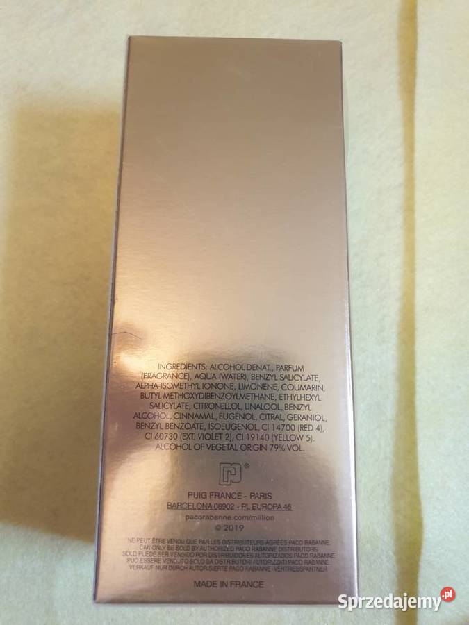 Paco Rabanne 1 Million Parfum 100 ml Paco Rabanne mazowieckie Radom