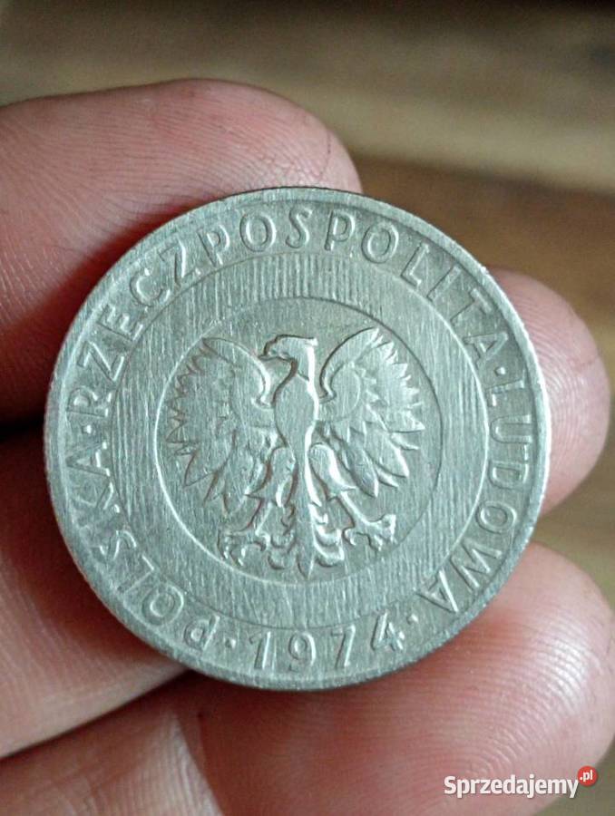 Sprzedam monete 20 zl 1974 bzm Chełm sprzedam