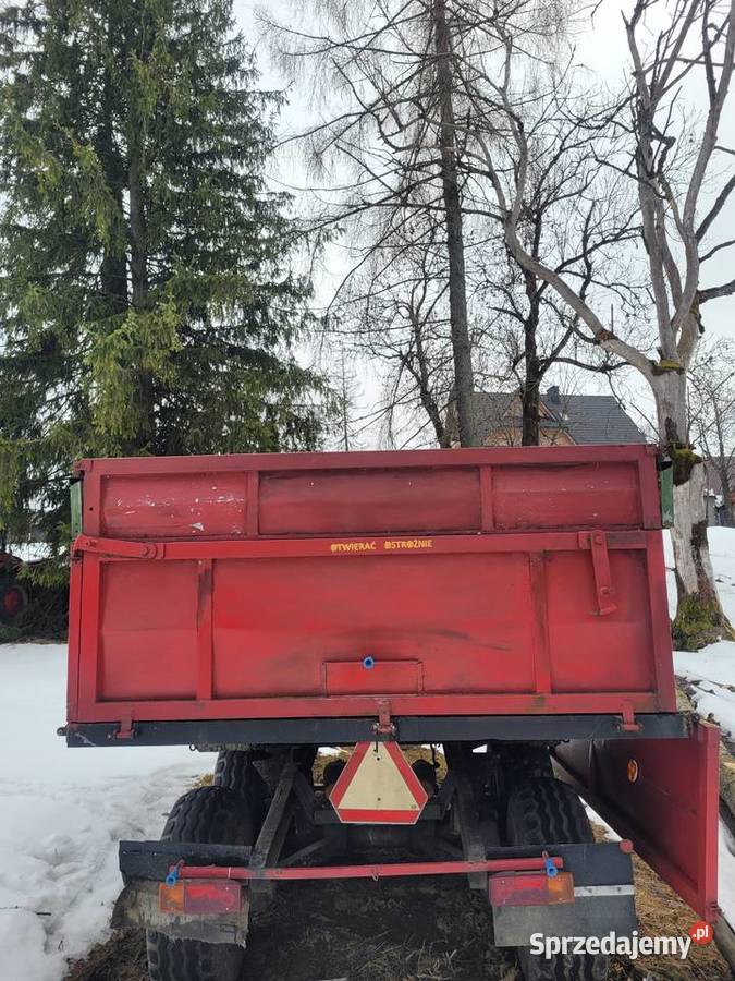 Przyczepa rolnicza tandem Zakopane