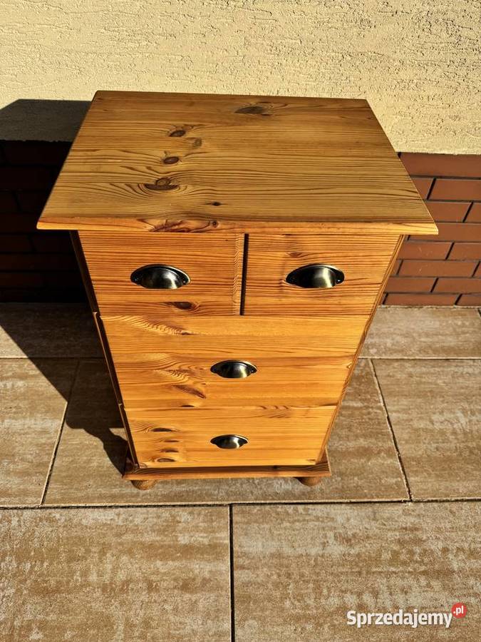 Szafka drewniana apteczna sosnowa komoda Garwolin sprzedam