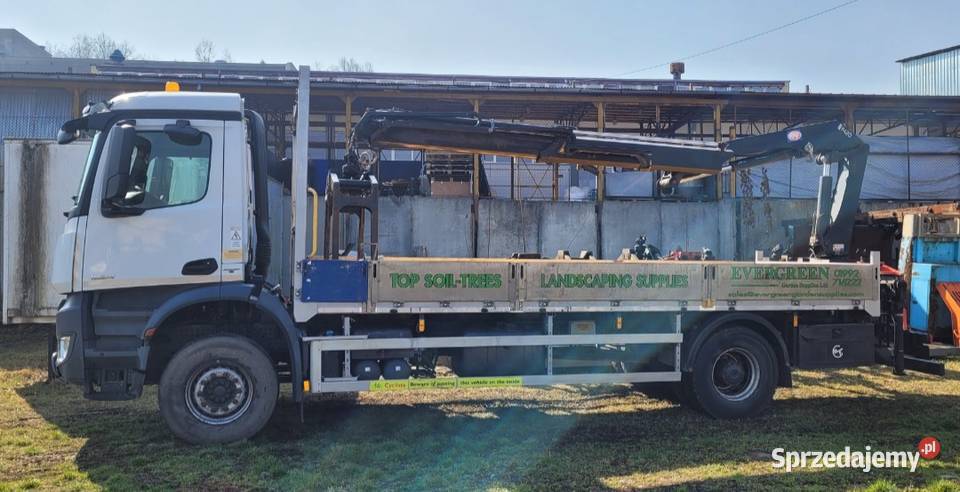 Mercedes AROCS 1824 HDS HMF 1420 K2 Radiowy Łańcut