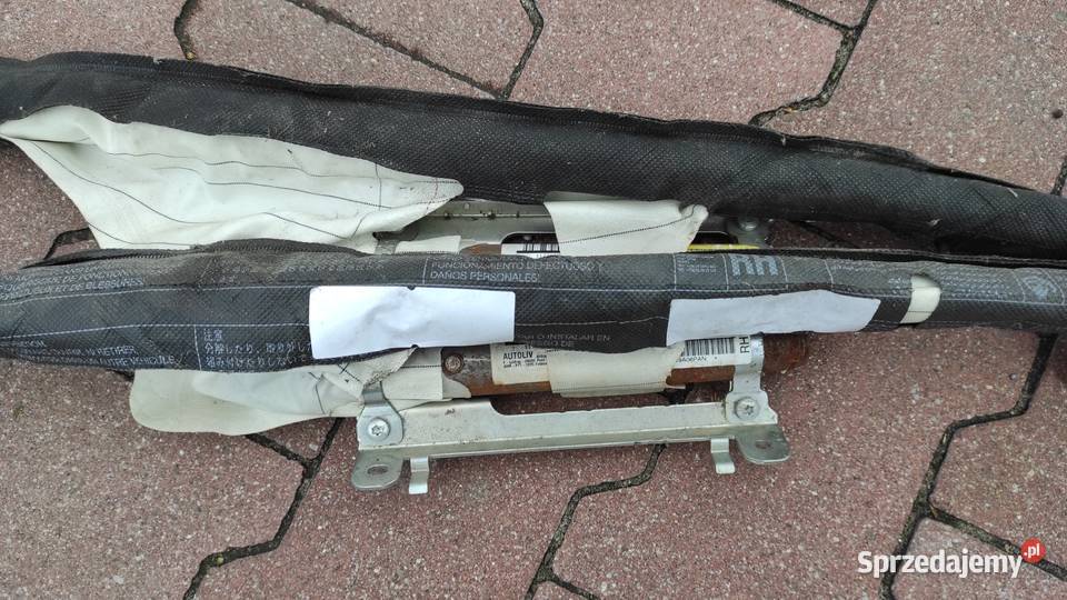 Toyota Yaris II 3d kurtyny powietrzne airbag osobowe