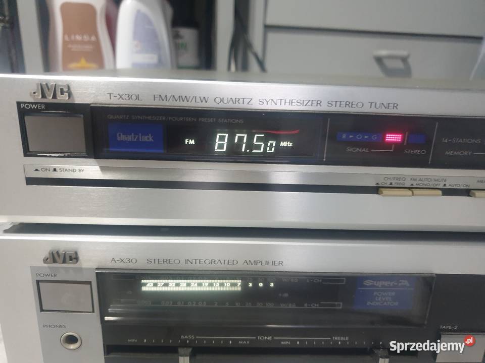 JVC wzmacniacz z radiem duża wieża Leżajsk sprzedam