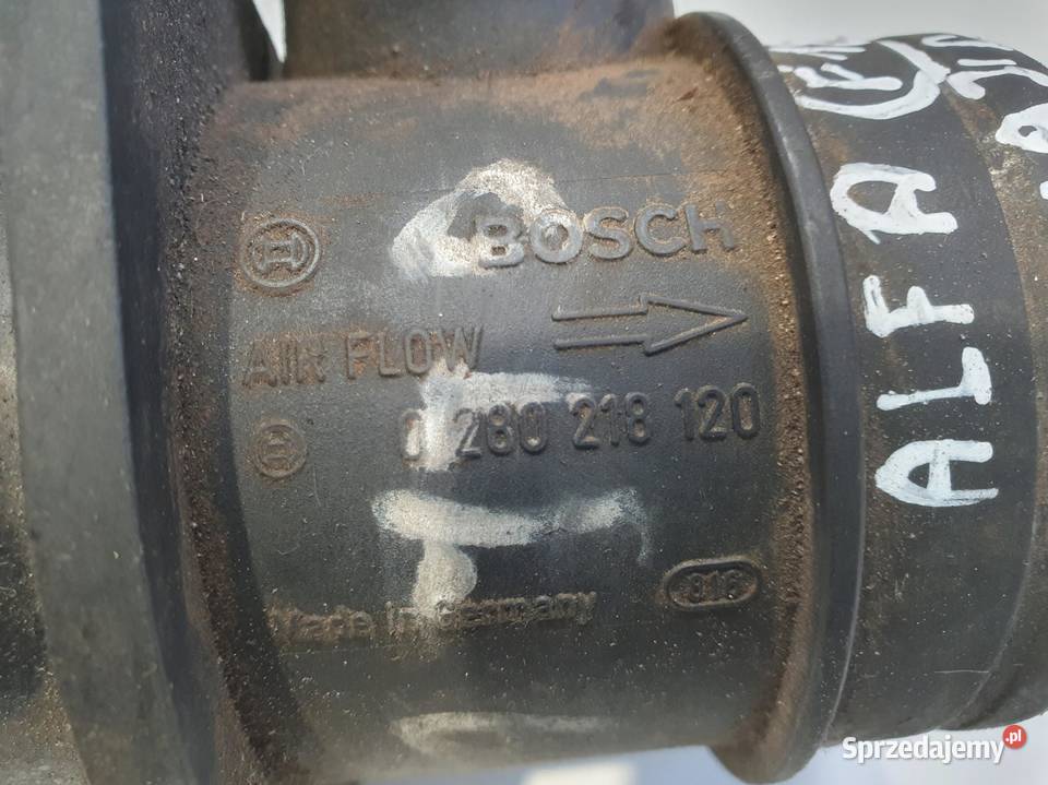 PRZEPŁYWOMIERZ Alfa Romeo 156 19 JTD POWIETRZA lubelskie