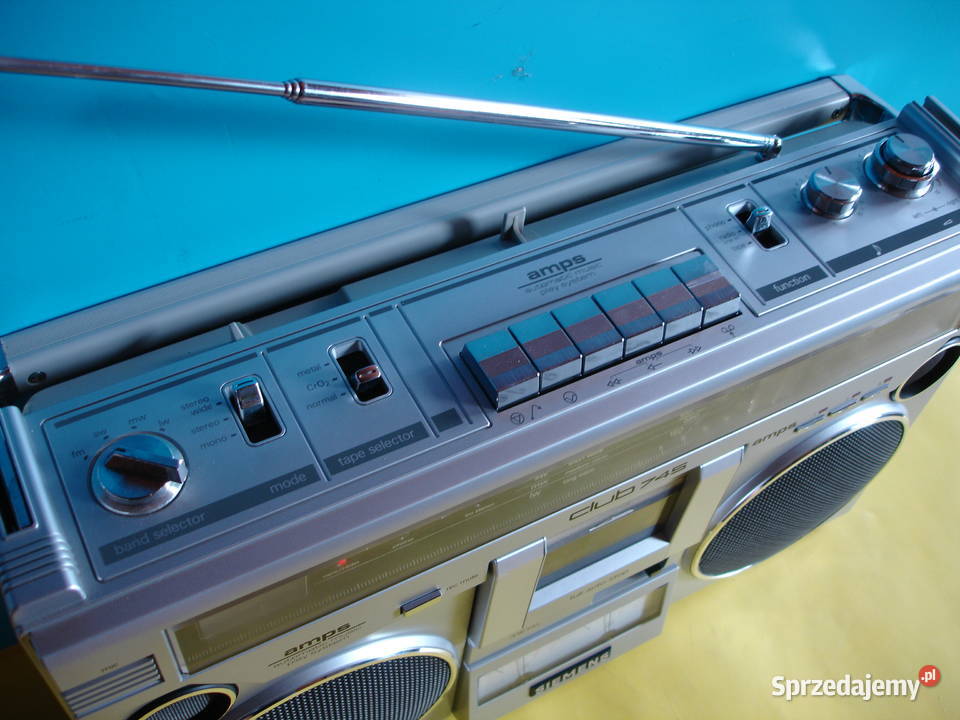 Radiomagnetofon SIEMENS CLUB RM745 lubuskie Zielona Góra sprzedam