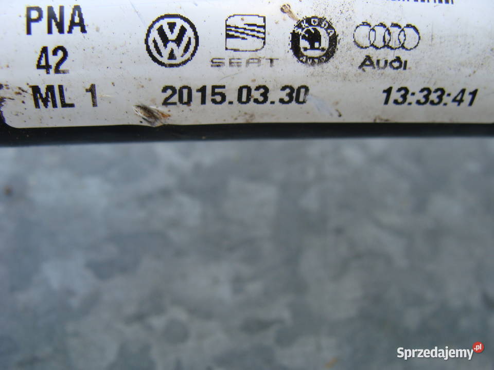 PÓŁOŚ OŚ VW POLO FABIA 3 IBIZA 14 TDI 6C0407272G zachodniopomorskie Goleniów