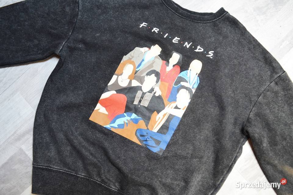 szara bluza Friends Przyjaciele XS S Toruń sprzedam