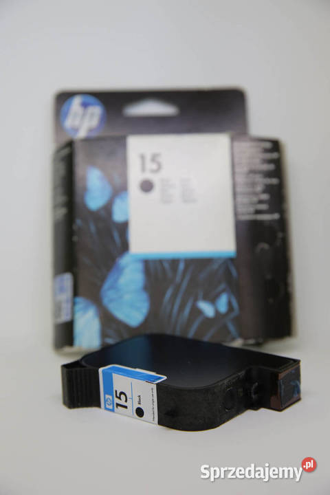 Tusz oryginalny HP 15 black czarny Kielce sprzedam
