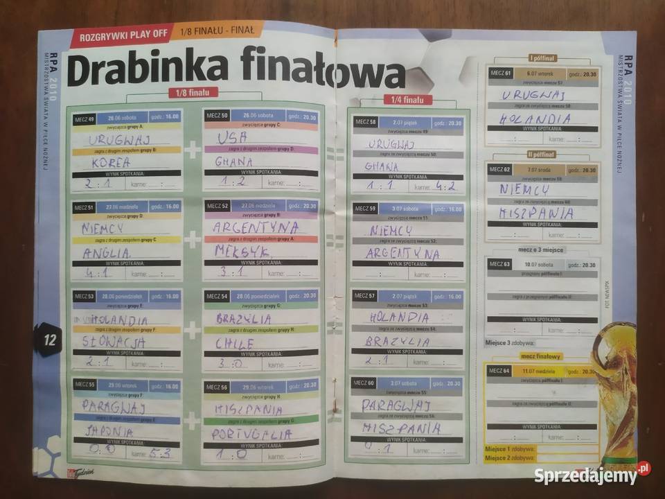 Skarb kibica MŚ RPA 2010 Czasopisma Łódź