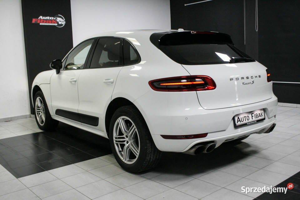 Porsche Macan Macan S30340SkóryPanorama I 2014 wspomaganie kierownicy łódzkie Konstantynów Łódzki