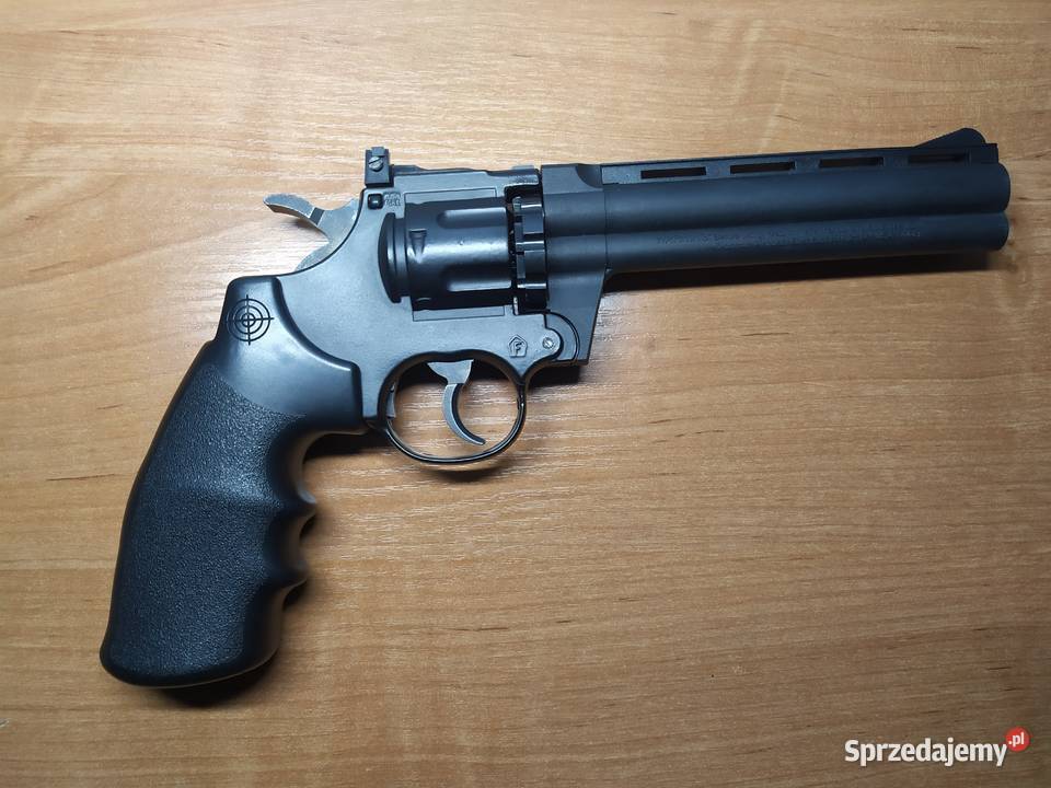 Wiatrówka rewolwer Crosman 357 co2 45 mm Sporty strzeleckie i myślistwo Sport i Wypoczynek