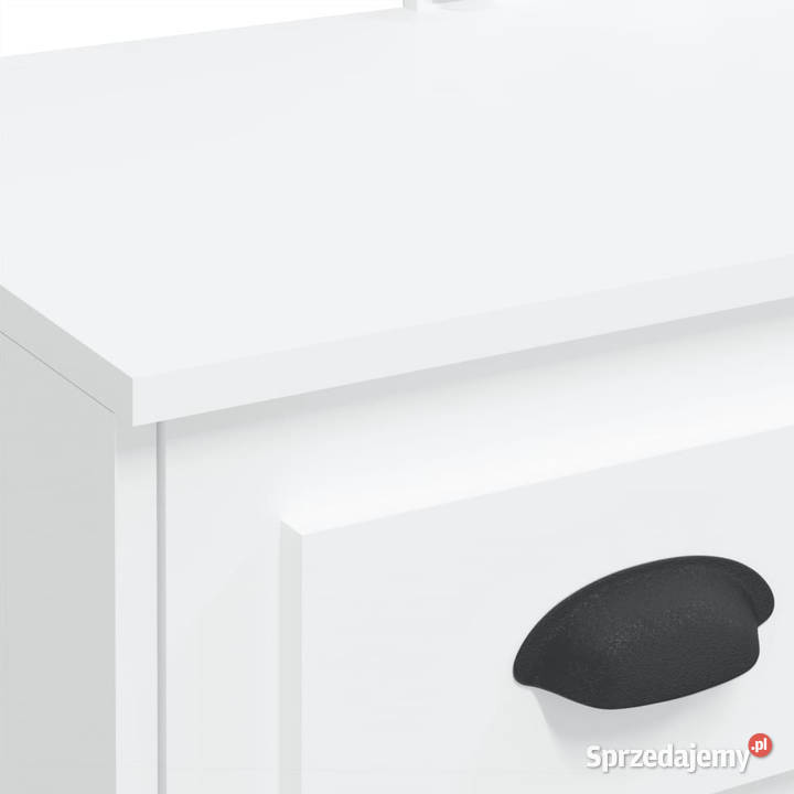 Toaletka z lampkami LED biała 90x42x1325 mazowieckie Warszawa sprzedam