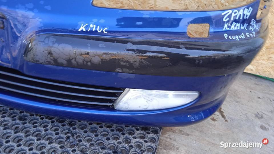 PEUGEOT 607 ZDERZAK PRZÓD HALOGEN SPRYSKI KMWC Zbierkowo
