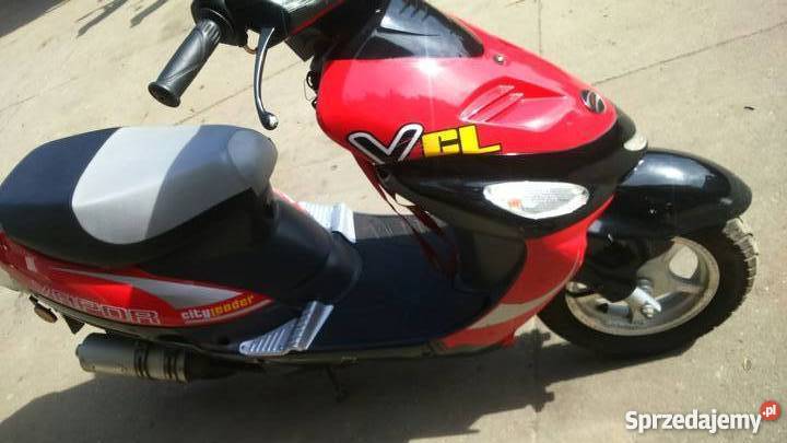 Motorower skuter ZIPP BT49QT9 Rudnik