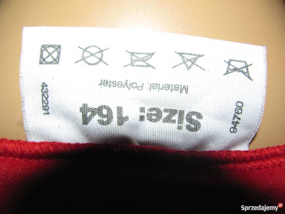 bluzka top diablica rękaw siateczka r 164 Zamość