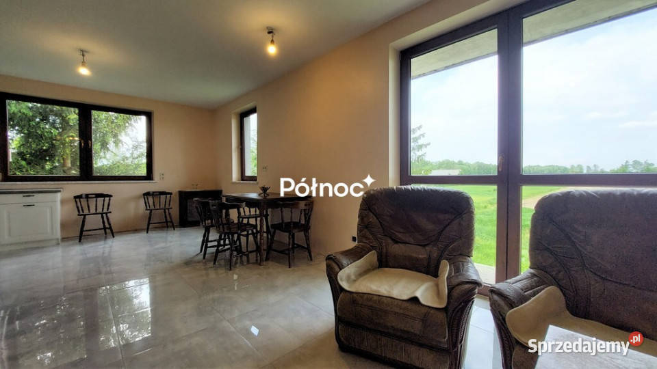 Duży dom z siedliskiem Mokre powiat bialski wolnostojący lubelskie