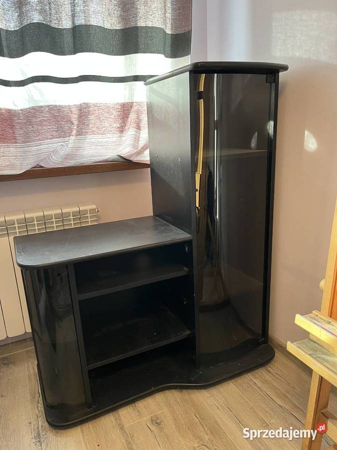 Szafka na tv szklana Kobierne