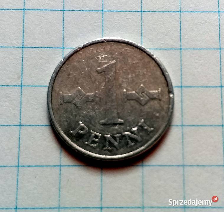 1 PENNI 1974 FINLANDIA Piszczac