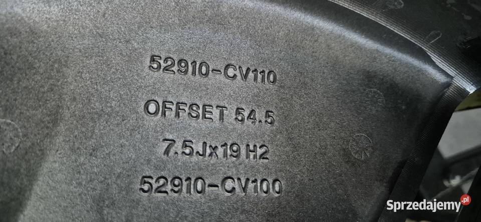 KIA EV6 FELGA 52910CV110 52910CV100 5X1143 ET345