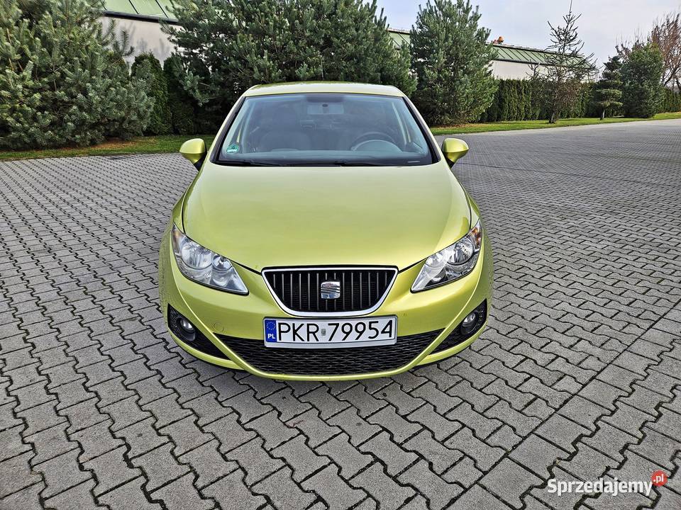 Seat Ibiza MPI klima serwisowana 1 właściciel Rok produkcji 2009 Koźmin Wielkopolski