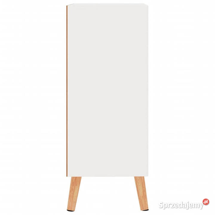 Szafka biała z połyskiem 60x30x72 materiał Warszawa