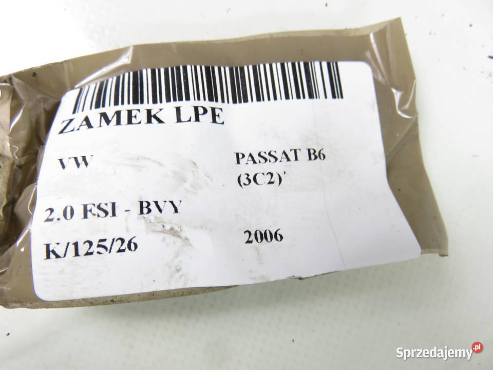 ZAMEK LEWY PRZEDNI VW PASSAT B6 3C2 3C1837015A
