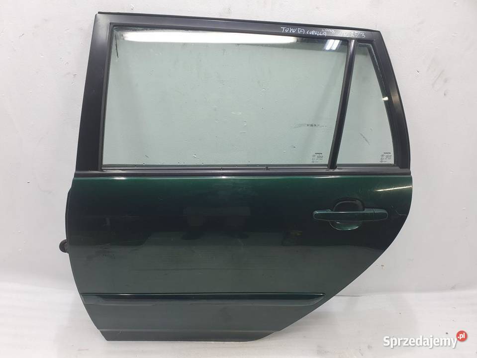 DRZWI KOMPLETNE LEWY TYŁ TOYOTA COROLLA E12