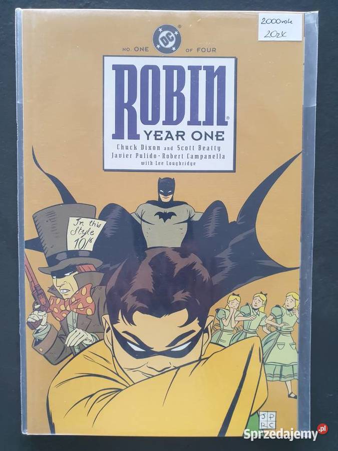 Robin Year One 3 komiksy DC USA 2000 Gdynia